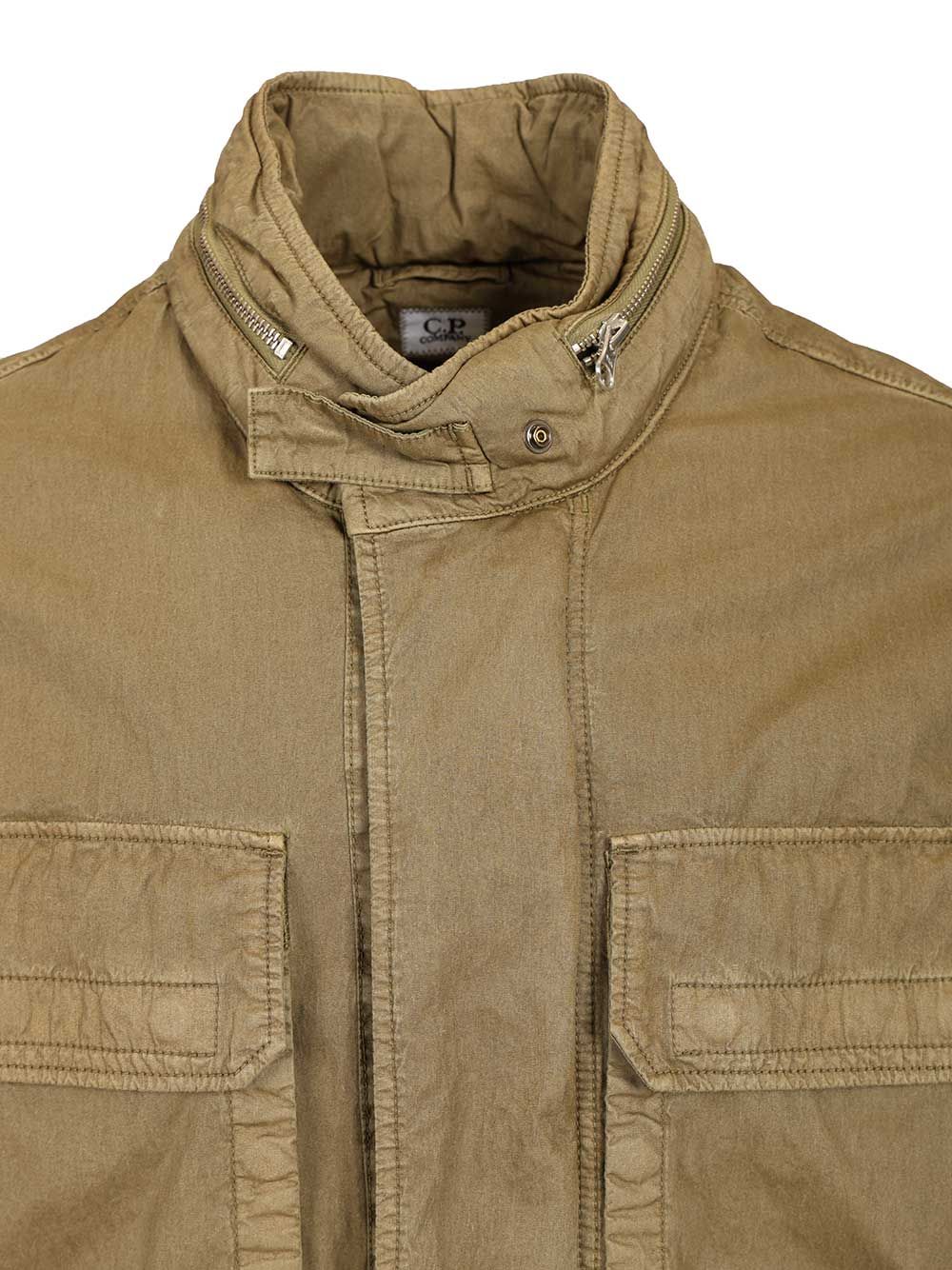 C.P. Company 50 Threads Wax Field Jacket Jackets - Brown | e62138592ac8ccf60495b6d864916fd9fa25bcc6