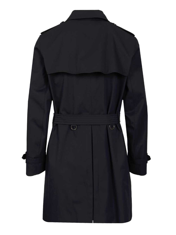 Burberry The Kensington Trench Coats - Blue | 3418711e0dbad7960a96c26f43f81c685127cd14