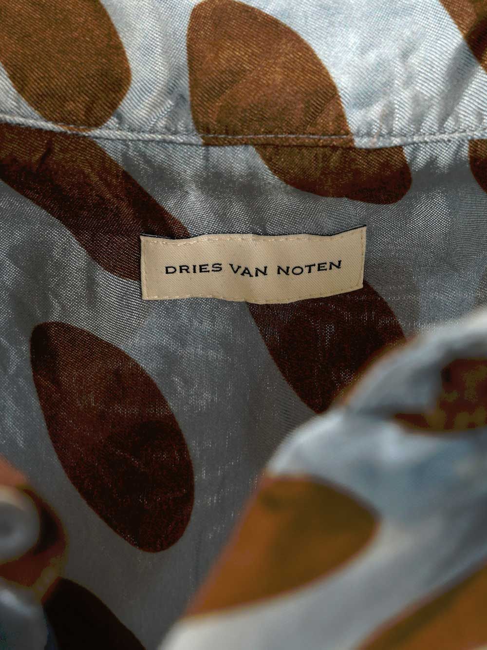 Dries Van Noten Caper Shirt Shirts - Grey | c352b49a0970475c578aeb12354ca428d0aa0416
