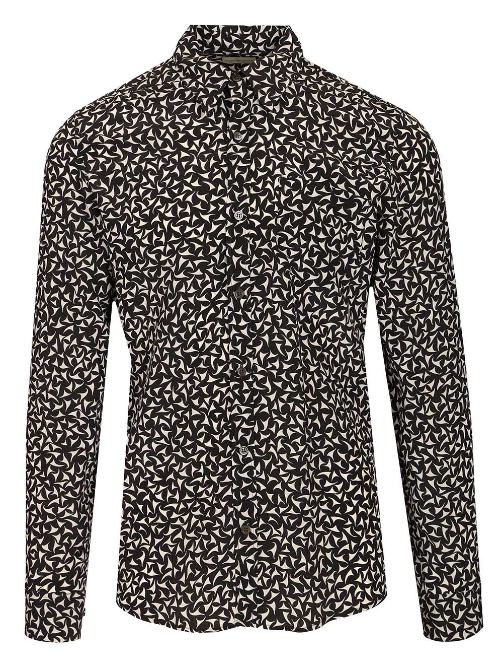 Dries Van Noten Silk Shirt Shirts - Black | 1b80b22eb742b14400521bb3f57b50eb7a35988b
