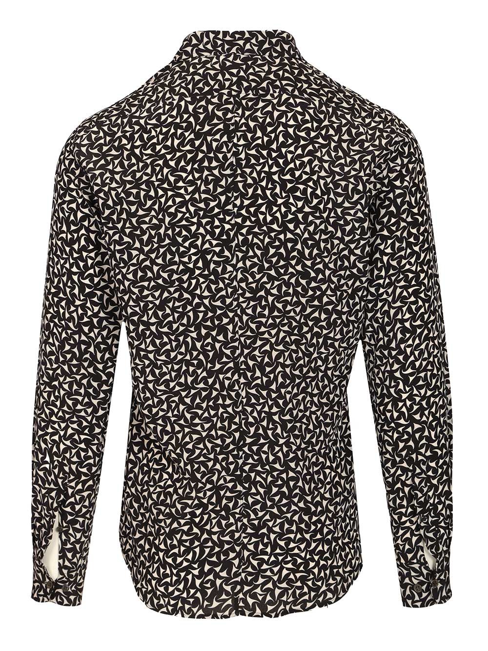 Dries Van Noten Silk Shirt Shirts - Black | 334c03bcea567c939aa8cc78293c29019df86c95