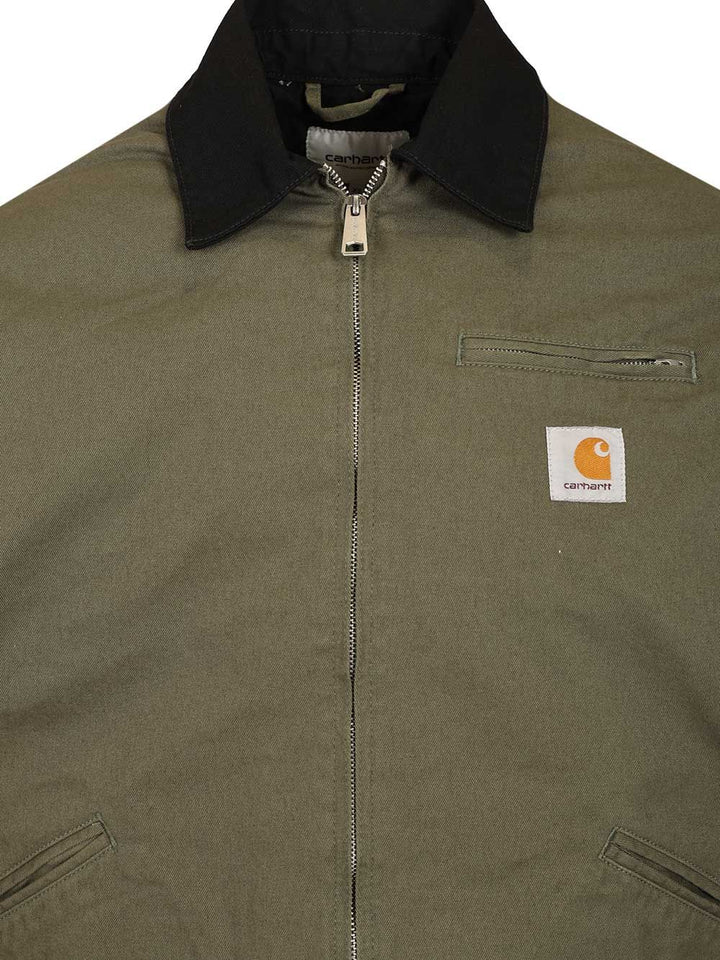 Carhartt Wip Og Detroit Jacket Jackets - Green | 7088d62f575c61ed196783aa5161cbd30497acdf