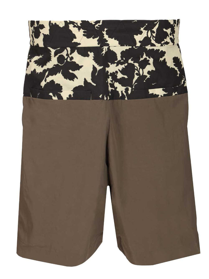 Dries Van Noten Pablo Shorts Trousers - Green | d126743472646917a85f23b747649429d27e7299