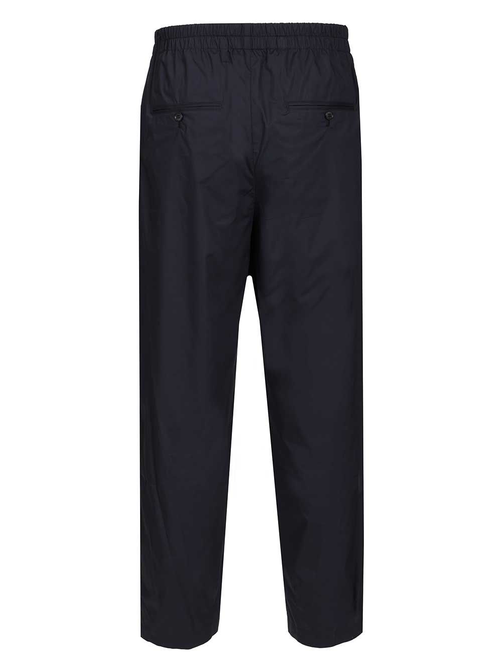 Giorgio Armani Elasticated Waist Trousers - Blue | 9792bfbb53286b90bf7335afa314b1f1b4b7bff8