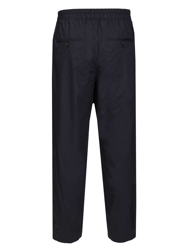 Giorgio Armani Elasticated Waist Trousers - Blue | 9792bfbb53286b90bf7335afa314b1f1b4b7bff8