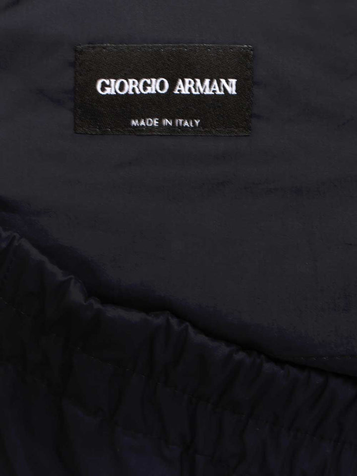 Giorgio Armani Elasticated Waist Trousers - Blue | 90f6f1b2e9d231b494e3ff9a391cd6359dd33522