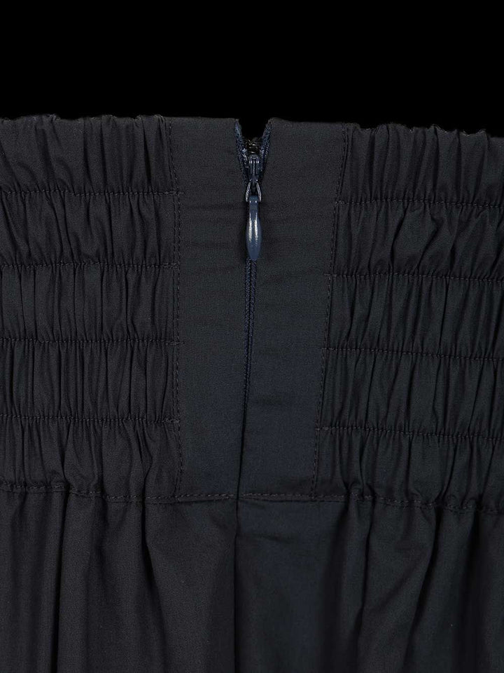 Emporio Armani Long Poplin Dress Dresses - Blue | 74d1ea58133c4a459e046ff749693b0f28023bb2