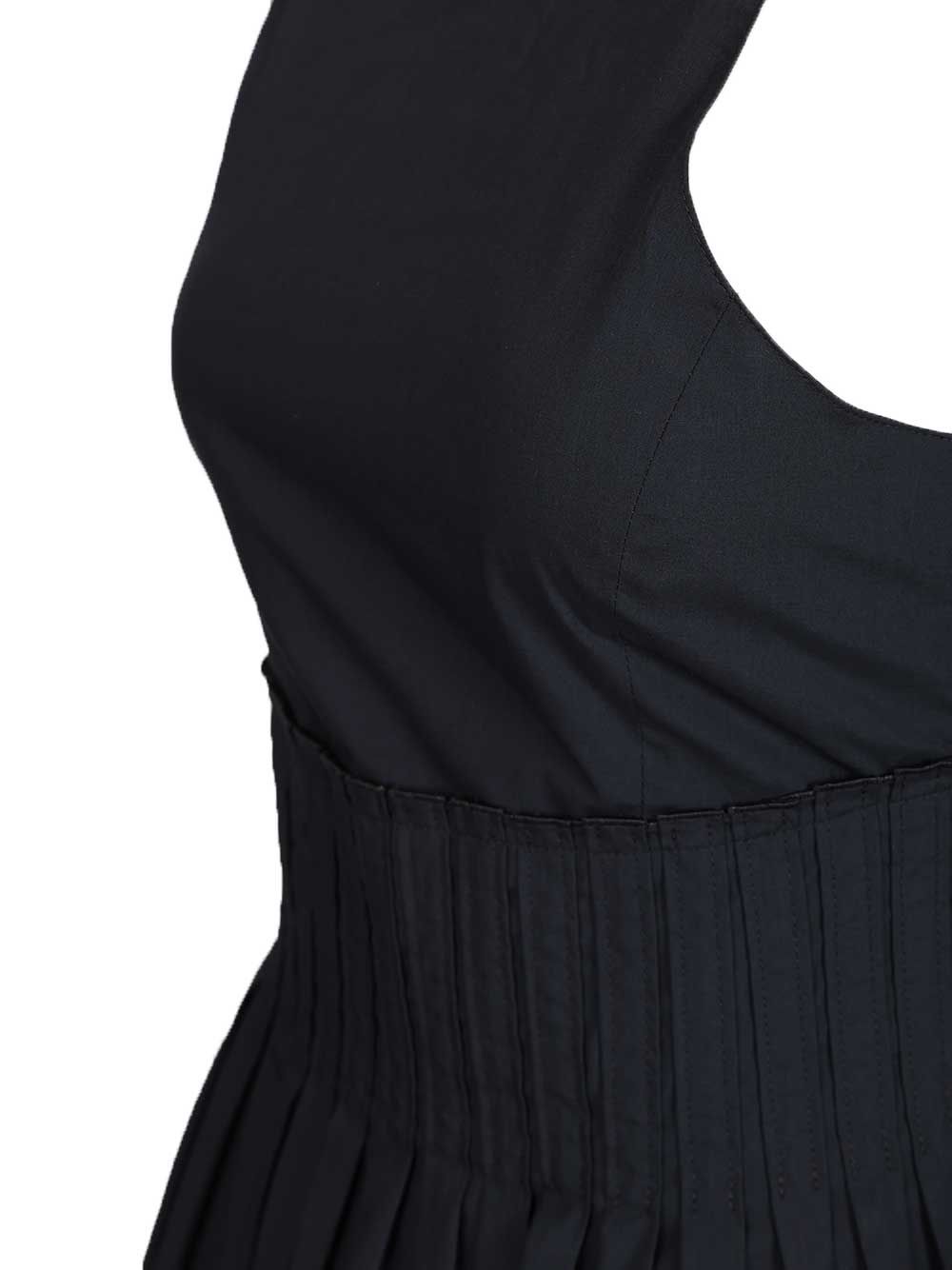 Emporio Armani Long Poplin Dress Dresses - Blue | 04a7beaad3bedc45482264d0bcd6ccd9e25210ad