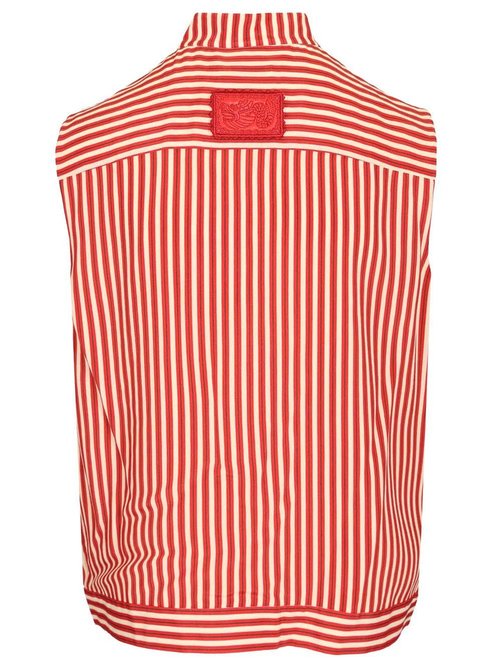 Hui Lorenzo Striped Top Tops - Red | 6f8467b8b63c053f21915b4717fa1c6a04e317eb