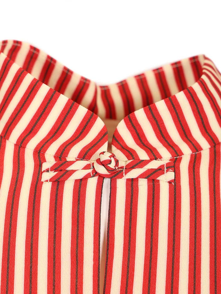 Hui Lorenzo Striped Top Tops - Red | 1411a2d5f234896f8dfe208c738e5f84c66b261e