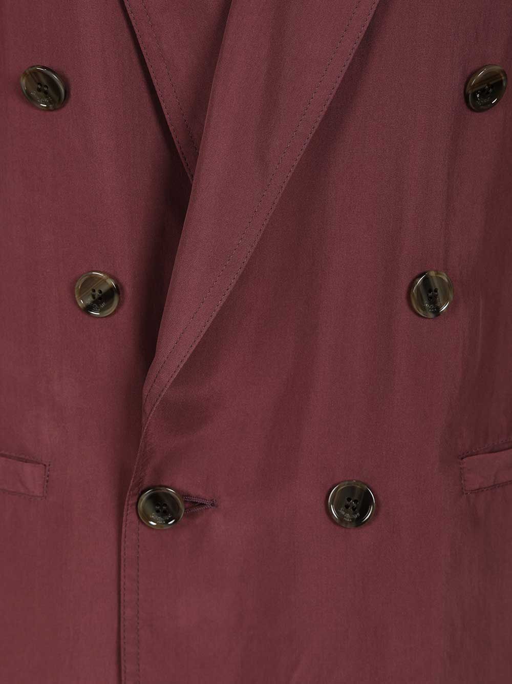 Saint Laurent Veste Jackets - Bordeaux | a3c10450c94ec7b9f08bd793aa99bbcd62938ca5