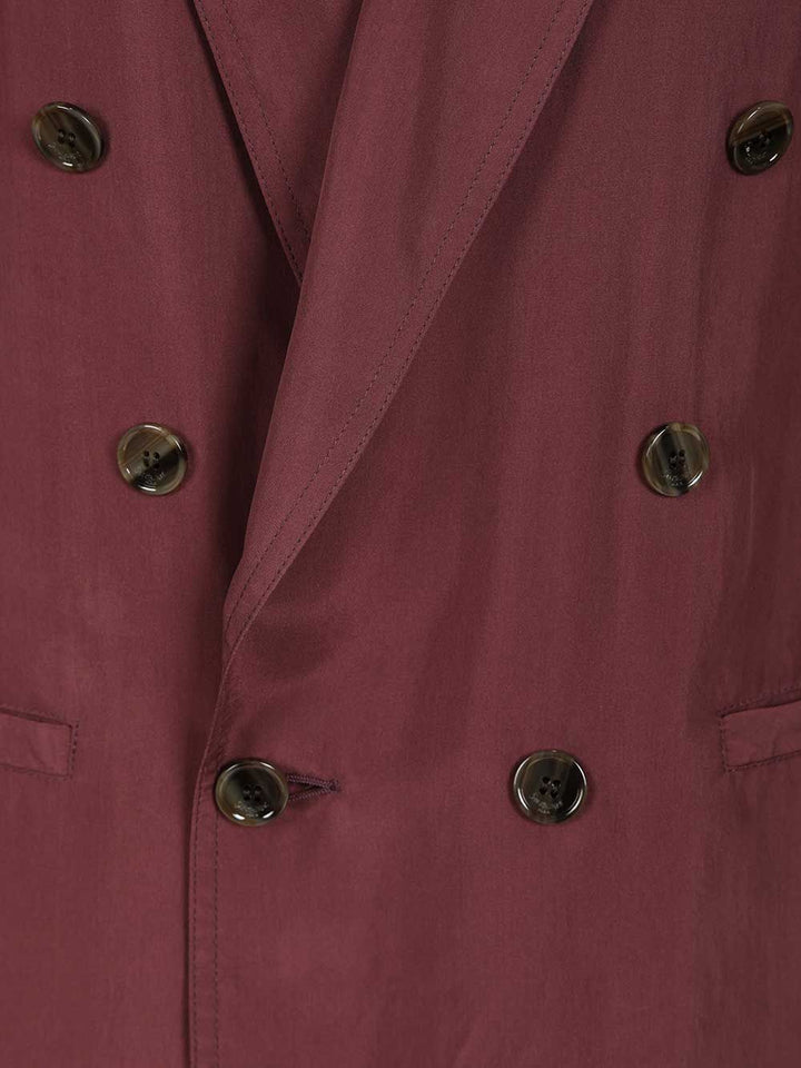 Saint Laurent Veste Jackets - Bordeaux | a3c10450c94ec7b9f08bd793aa99bbcd62938ca5