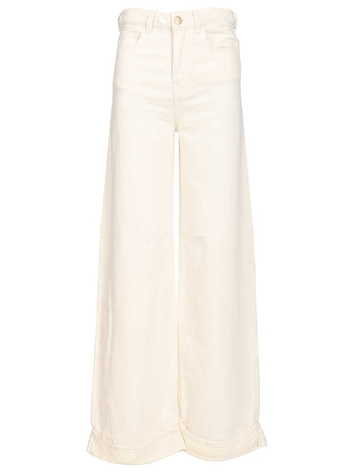 Emporio Armani 5 Pockets Pant Jeans - White | fc747fc7e6e5d39395d6e2addc885b77c4793b96