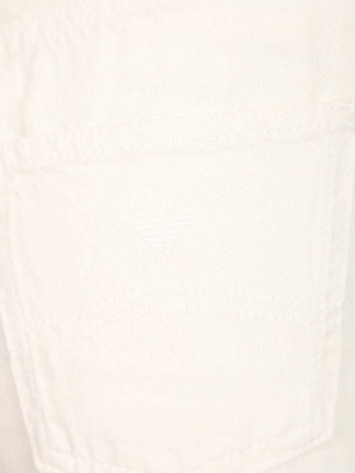 Emporio Armani 5 Pockets Pant Jeans - White | 25569ea127338e5fc61b4a47a5a1a46350fe190f
