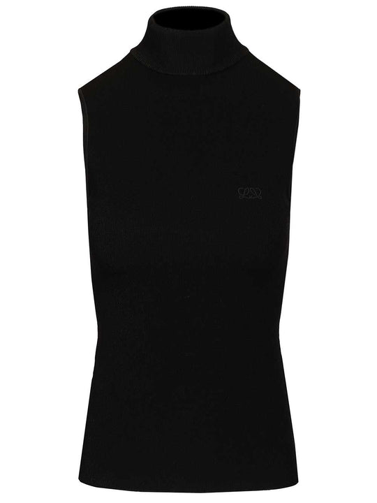Sleeveless Top Tops Black