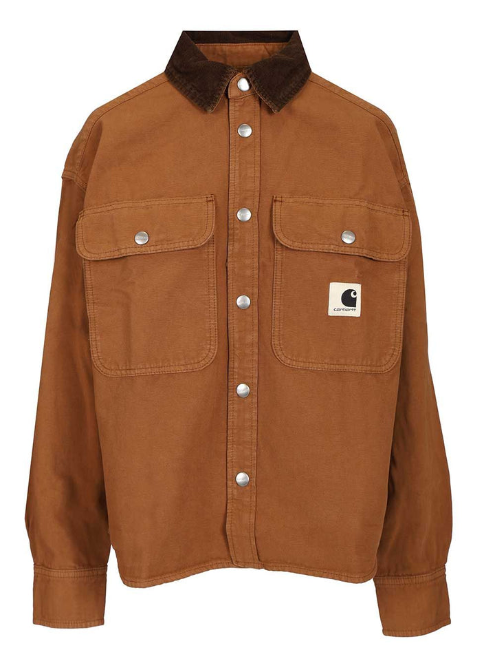 Carhartt Wip W Shirts - Brown | efde0c1baa6343d41341dbef418b44cade56a413