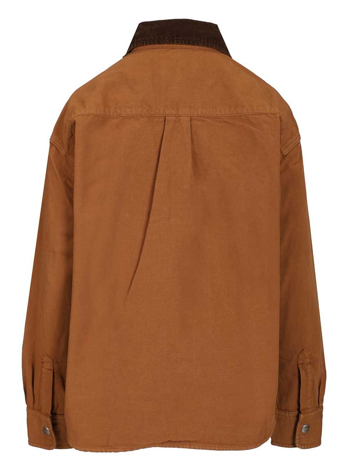 Carhartt Wip W Shirts - Brown | 60324512b55187e14f7d57c1fe4175867d8c17bf