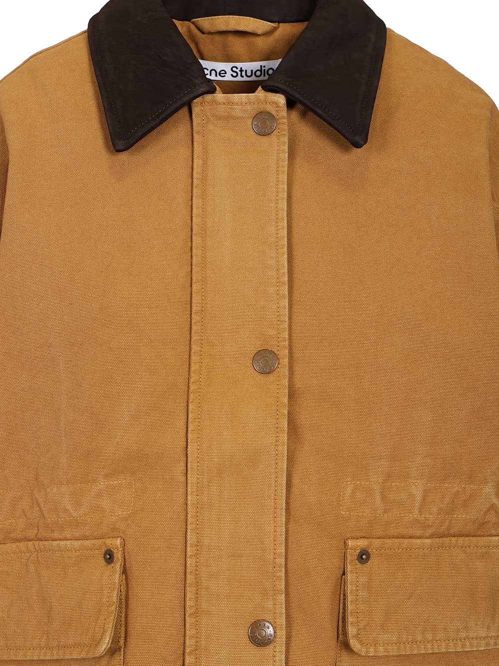 Acne Studios Canvas Jacket Jackets - Orange | ba862db1ac95bb2c1136b0660e8151bc94fa583e