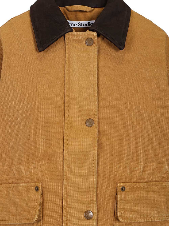 Acne Studios Canvas Jacket Jackets - Orange | ba862db1ac95bb2c1136b0660e8151bc94fa583e