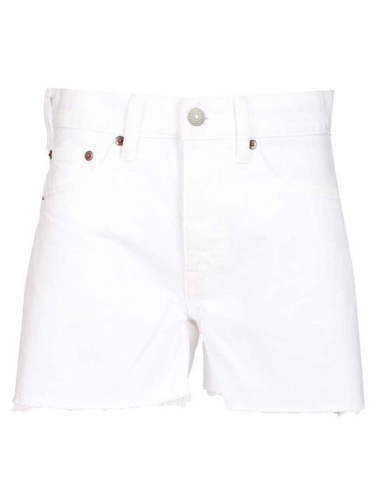 Woven-Shorts Trousers White