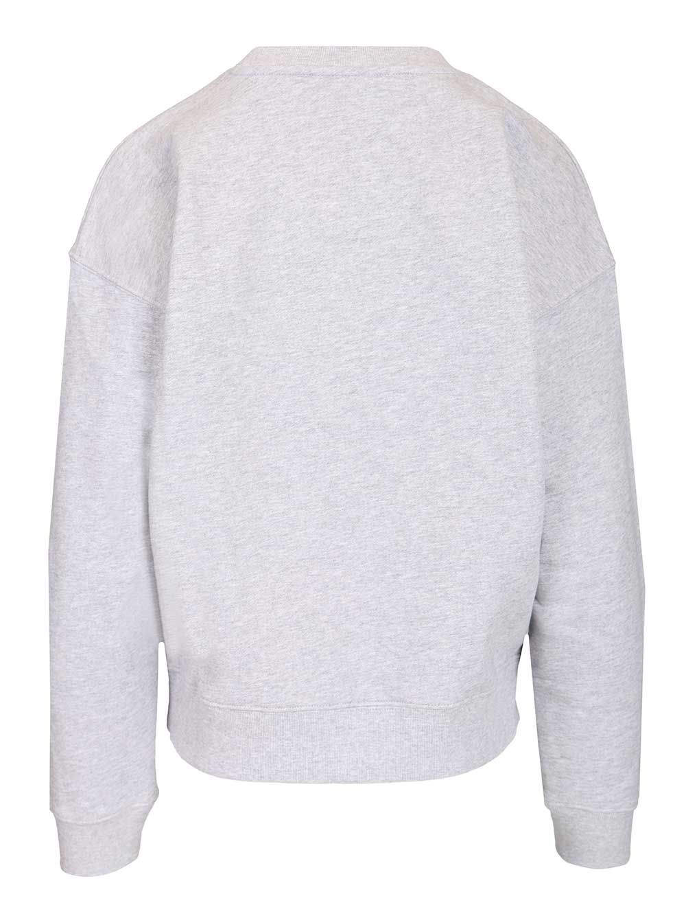 Maison KitsunÉ Organic Cotton Sweatshirt Sweatshirts - Grey | 21b1b2a371ee4cc653ffe1786e13f07666bc7815