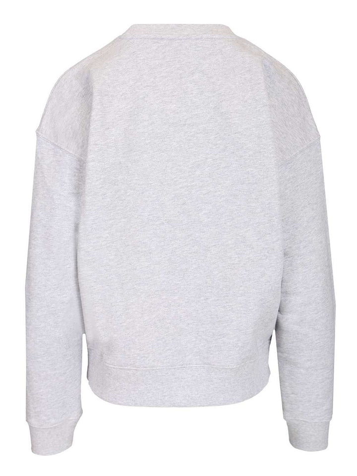 Maison KitsunÉ Organic Cotton Sweatshirt Sweatshirts - Grey | 21b1b2a371ee4cc653ffe1786e13f07666bc7815