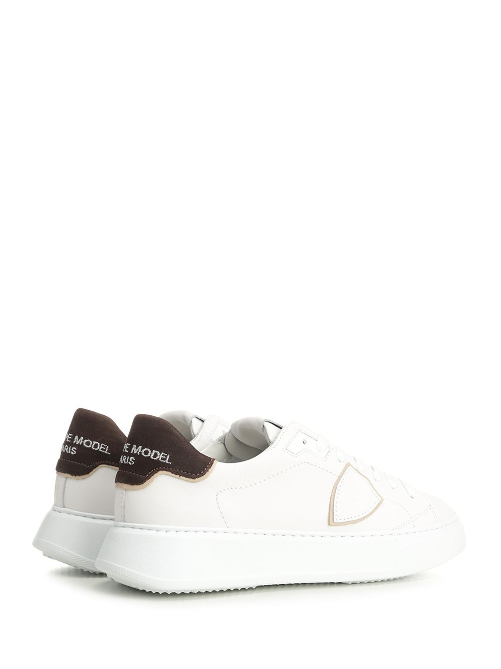 Philippe Model Temple Low Man Sneakers - White | a2f309f5b0b6f8990ea57ee826be2f2d64acdd9c