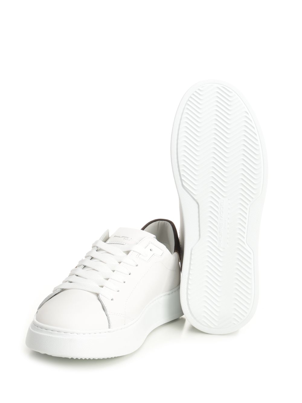 Philippe Model Temple Low Man Sneakers - White | db1709fb7204f9f2e7973cf1f21e79890741dba6