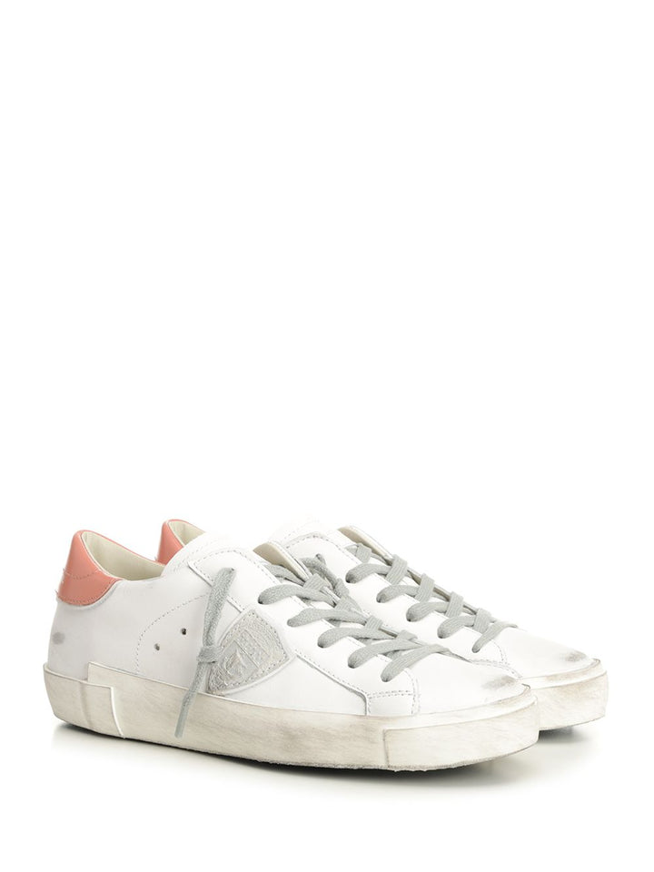 Philippe Model Prsx Low Woman Sneakers - White | 58f1ecb3e1d910c4beac58efa2d9153c06907e9f