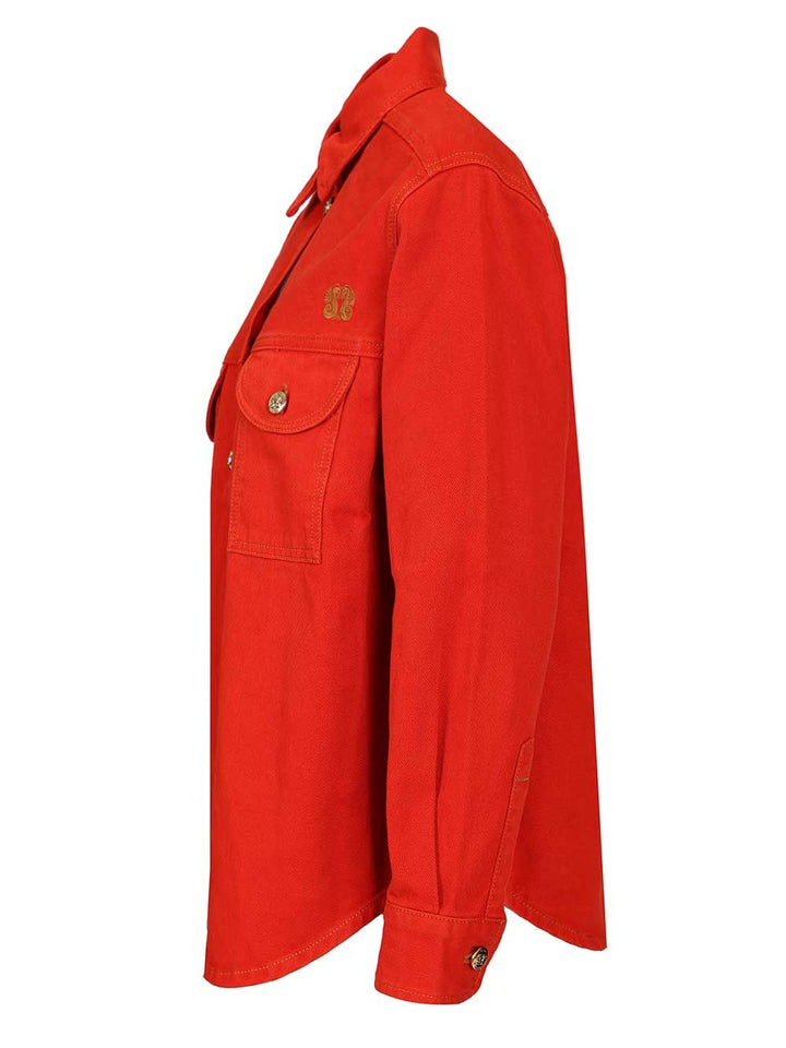 Blazé Milano Clapotis Berber Shirt Jackets - Red | eb1109f2da4e3b15d8671a3e4e6966508464f5c7