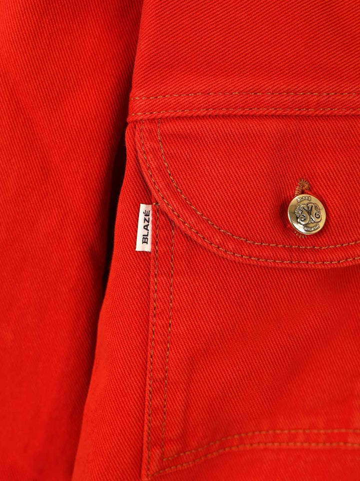 Blazé Milano Clapotis Berber Shirt Jackets - Red | ed65fd77b6a1518e0e4afbdc087315f746617976