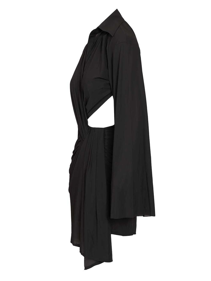 Amazuin Ines Dress Dresses - Black | f59ca0c385aef51d6713b234b53ee6ff3c220cda