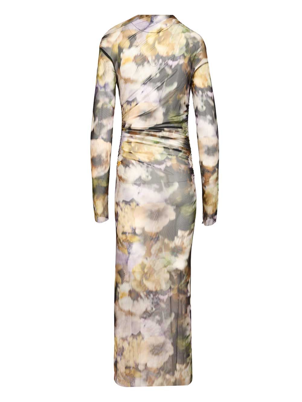 Amazuin Yara Sheer Dresses - Multicolor | 5b21818222f666afe26dd2edfe3f249e266c392a