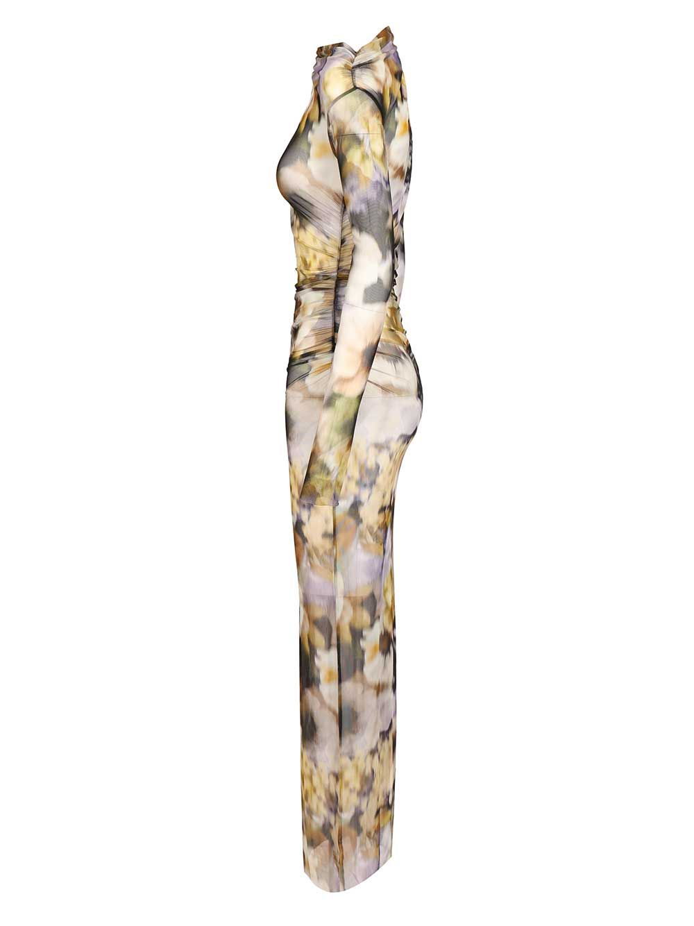 Amazuin Yara Sheer Dresses - Multicolor | 85743cec370fe21c840cb6926f5a3ac8c03b5043
