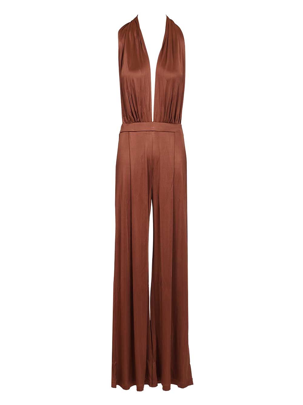 Amazuin “Lennox” Jumpsuit Jewelry - Brown | 0574d3322d65c4a9614e85272e0b6ce448bdcf86