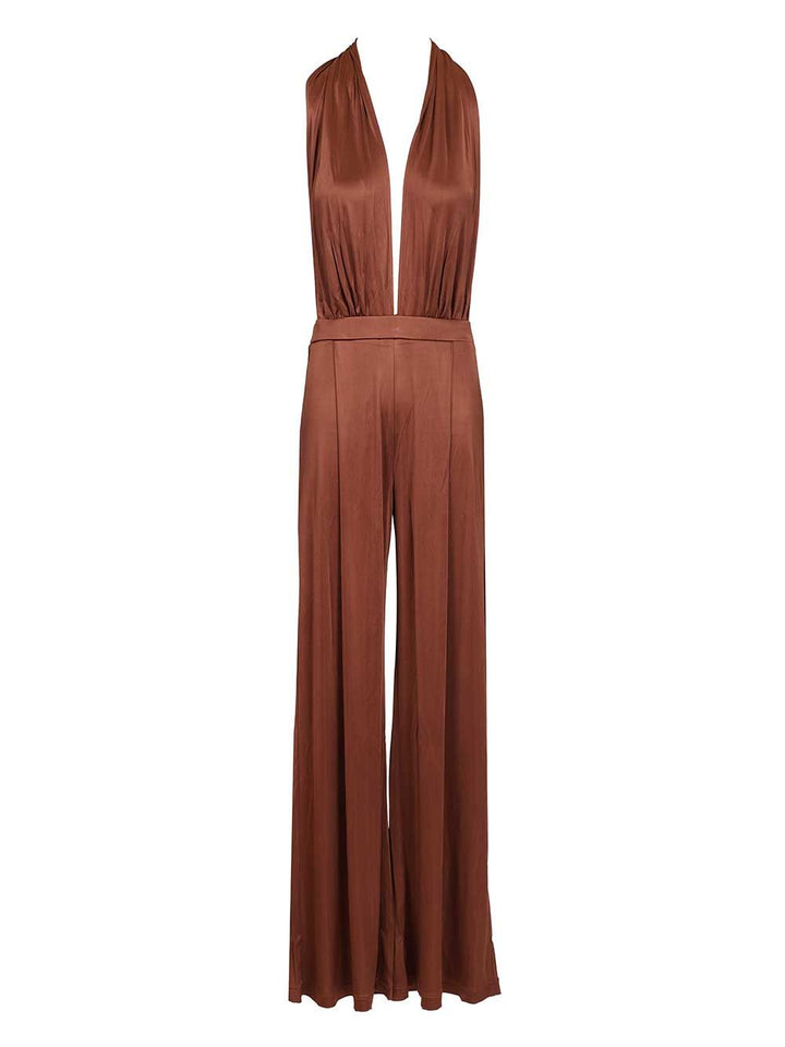 Amazuin “Lennox” Jumpsuit Jewelry - Brown | 0574d3322d65c4a9614e85272e0b6ce448bdcf86
