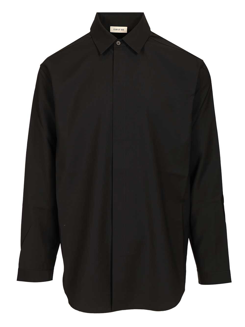 Fear Of God Classic Shirt Shirts - Black | 6c5e45aa7f5efb4c22f0066de90f0c8aa0a44408