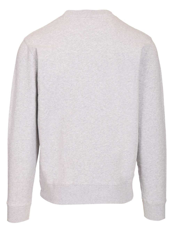 Maison KitsunÉ Fox Head Sweatshirt Sweatshirts - Grey | 5a28faf88e72aebb90caefa391628b44edb82a60