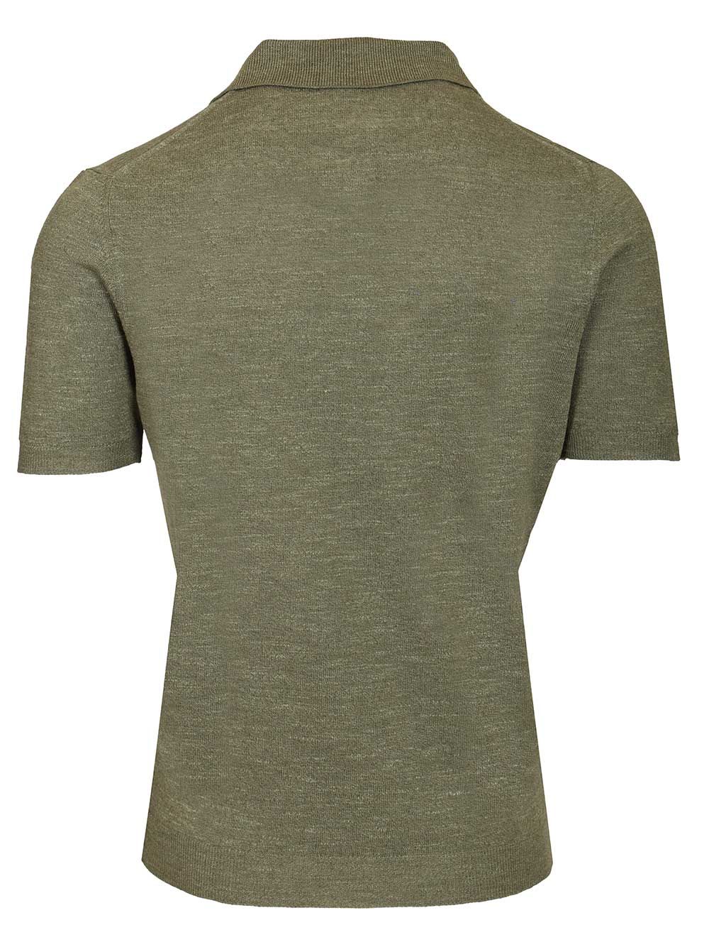 Al Duca D'Aosta Short-Sleeved Polo shirt - Green | f209c90be9b95933ec401076a5b05268a2b43a70