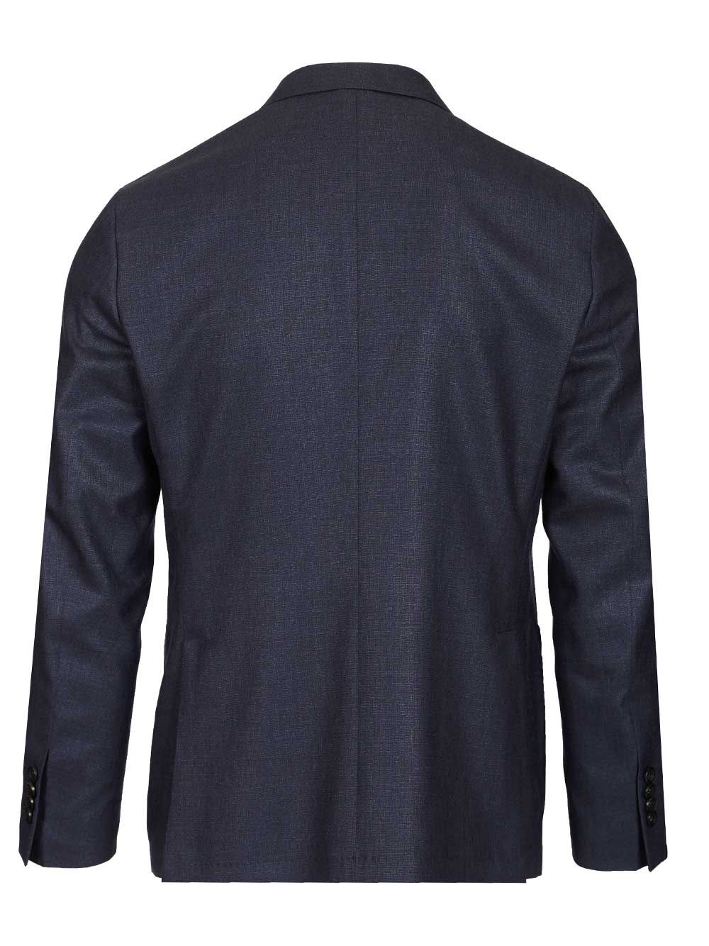 Al Duca D'Aosta Semi-Lined Blazer Jackets - Blue | a60cd36e3c0db46921e9414fea46b211d0fcd412