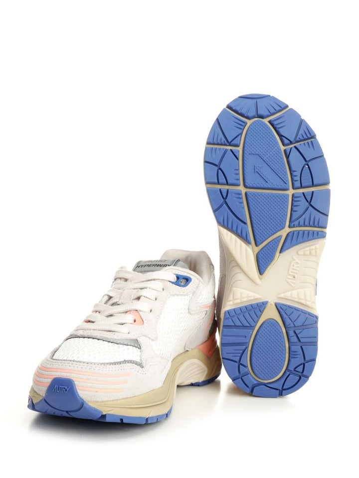 Autry  Hyperway Sneaker In Mesh And Suede Sneakers - Multicolor | 20c5c71902d660d65e53639a1ad2a2b6f7accfc2