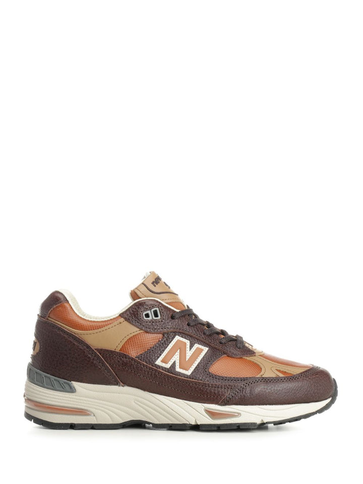 New Balance 991 Chocolate Plum - Caramel Cafe Leather Sneakers - Brown | 16654a2aa2c9811f2fe6b76a6463439bccde35c5