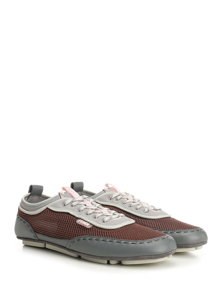 Fendi Fendi Fit Sneaker Sneakers - Grey | fdac00099a91f5790f3328ef0768104e4c45bb13