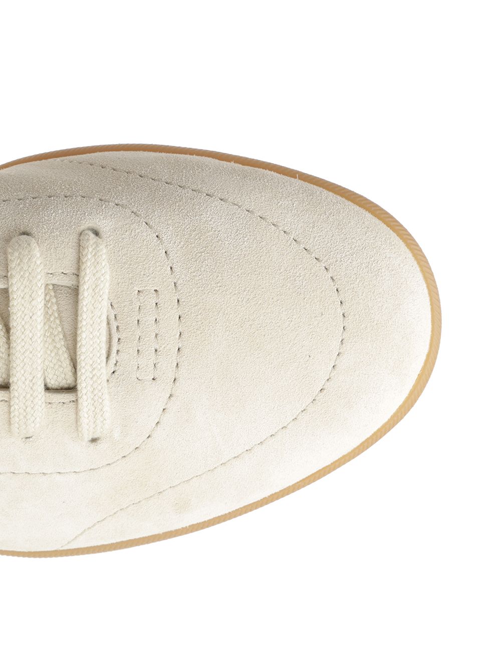Ermenegildo Zegna New  Suede Sneakers - White | 596e78f9531af544a0287e94c498062af22637ff