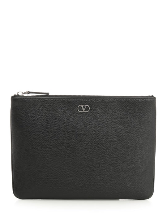 Vlogo Signature Small Leather Goods Black