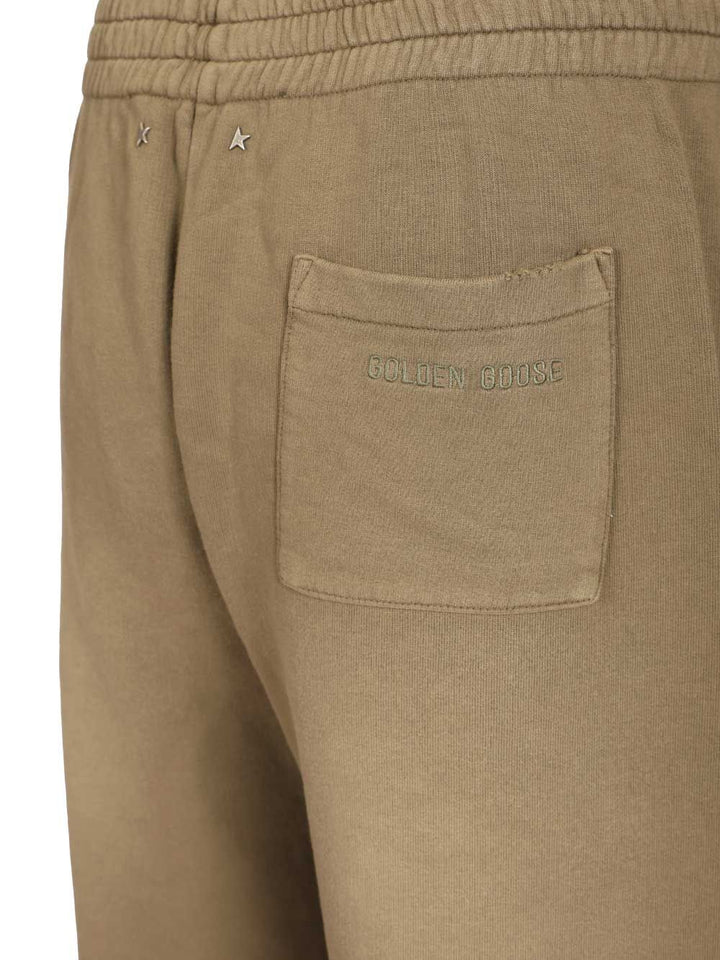 Golden Goose Deluxe Brand Cotton Sweatshirt Trousers - Brown | 23e5a0cf9e7914b20c5cf564dfa53ac0ea691947