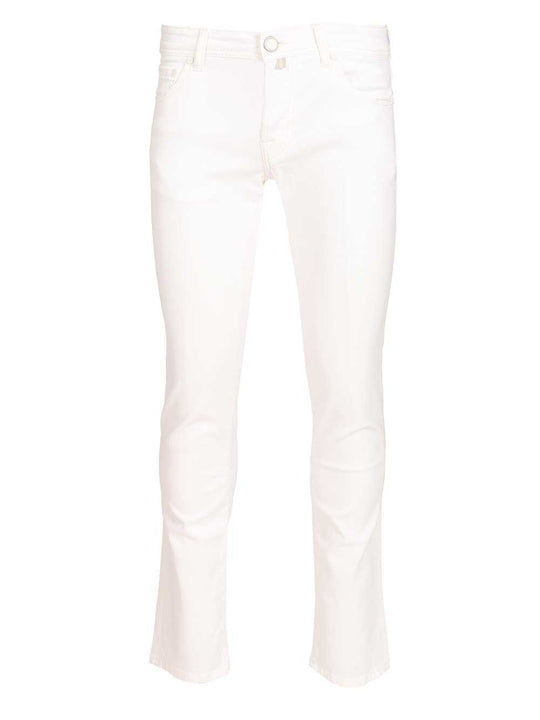 Pant 5 Pkt Slim Fit Nick L1 Salpa Bianca 9 Oz Jeans White