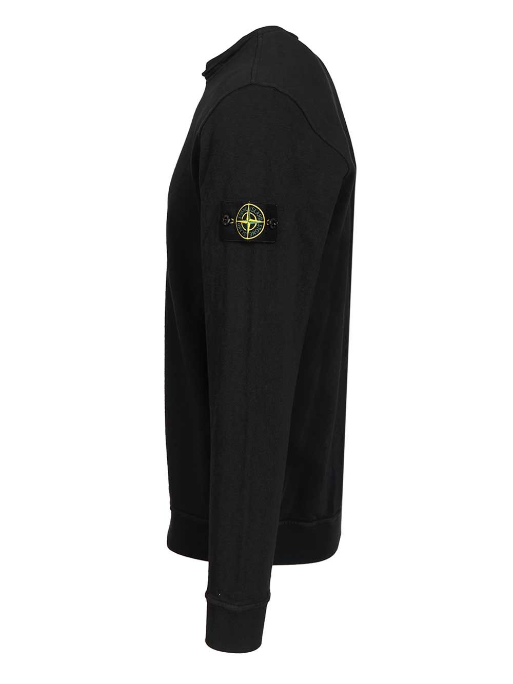 Stone Island Sweatshirt In Malfilé Cotton Sweatshirts - Blue | bc89cde9dfb97988e1d25f898c0326d4ac0dee6f