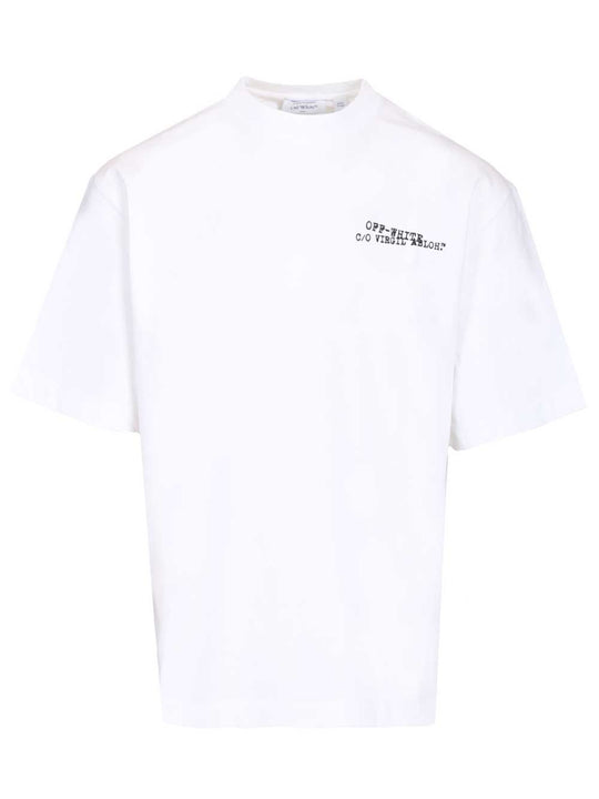 Type Arrow Skate T-Shirt White