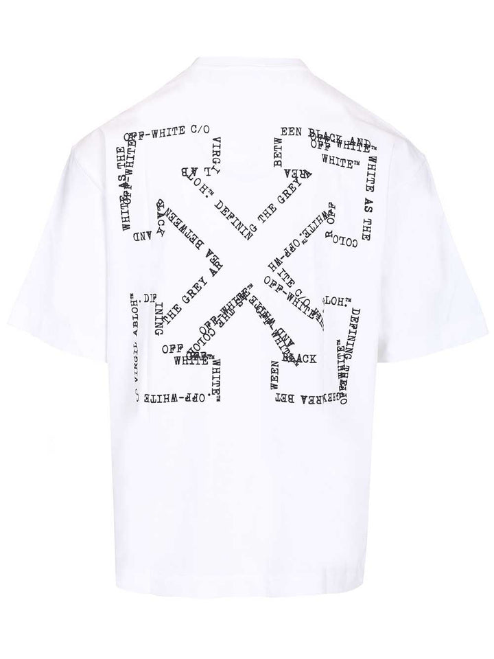Off-White Type Arrow Skate T-Shirt - White | bbdda856ece994855c1df4e6133e16d5ee8b4433